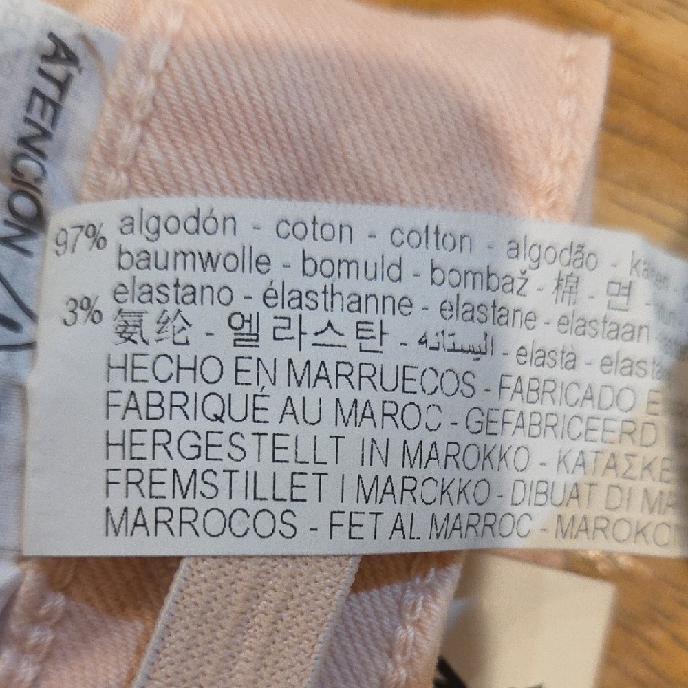 Zara Pink Children's Pants/ Jeans For A Little Girl . New With Tag. - Picture 9 of 12